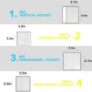 For Phone & Tablet Holder Waterproof Clear Shower Curtain Liner with P ARN CDC