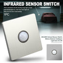 220-240V Infrared Sensor Switch Motion Detector Intelligent Light Auto On Off