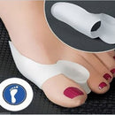 2 Silicone Gel Bunion Protector Toe Straightener Separator Pad Correctors Foot