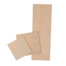10Pc Square MDF Unfinished Wood Pieces Blank Plaque for DIY Pyrography 100mm