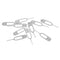 10 Pcs lovely stainless steel needle sim card tray removal eject pin key toM&