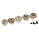 Professional RC 1/10 1/8 Car Parts M0.6 3.175mm 18T-22T Pinion Motor Gears for