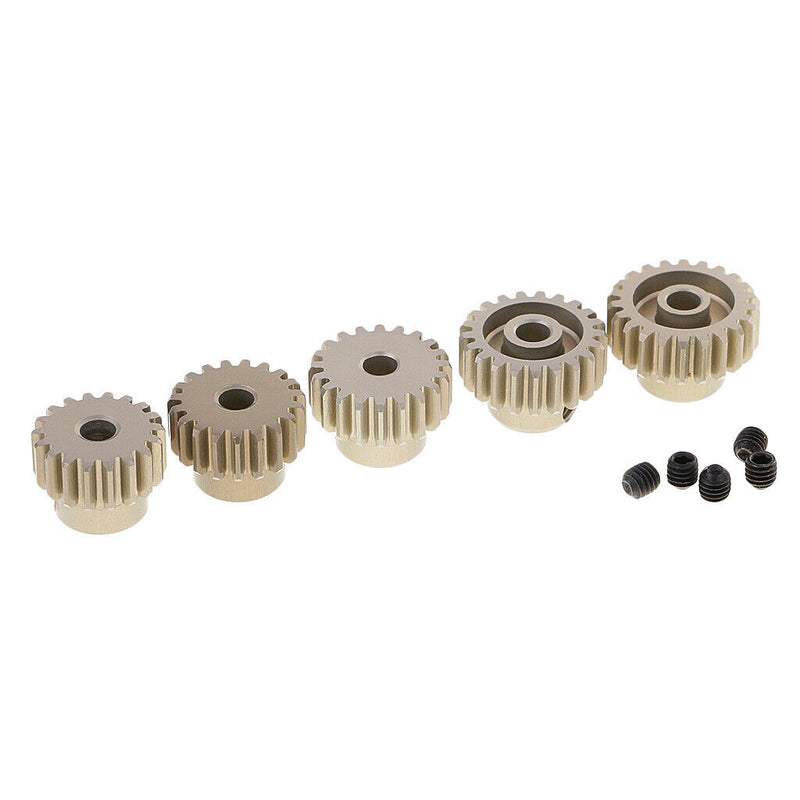 Professional RC 1/10 1/8 Car Parts M0.6 3.175mm 18T-22T Pinion Motor Gears for