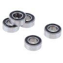 5Pcs Black 4*8*3mm MR84RS MR84-2RS 4x8x3mm rubber sealed ball beari Gw