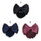 Fashion Bank hotel office Lady Hair Clip Cover Bowknot Bun Snood Women Headband
