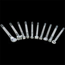 20PC Leather Tools Working Saddle Making Set Carving Craft Stamps Punch NHO TJA