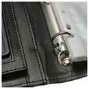 Black A4 Executive Conference Folder Portfolio PU Leather Document Organise