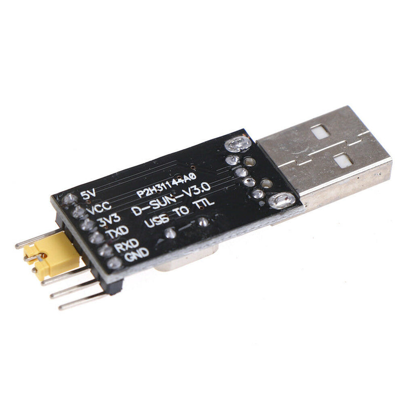 2x USB to TTL UART Module CH340G 3.3/5V Serial Converter Switch ReplacePL2303 SE