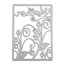 Flower Frame Metal Cutting Dies Stencils DIY Scrapbooking Paper Craft Card