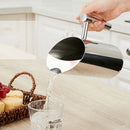 Stainless Steel Water Pitcher With Ice Guard Tea Pot Kettle Jug Cold Bevera W5G3