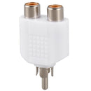5X(RCA Y Splitter AV Audio Video Plug Converter Male to Female M/F Cable A S3E5)