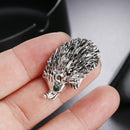 Cute Hedgehog Animal Collar Brooch Pin Wedding Bridal Bouquet Women JewelryME