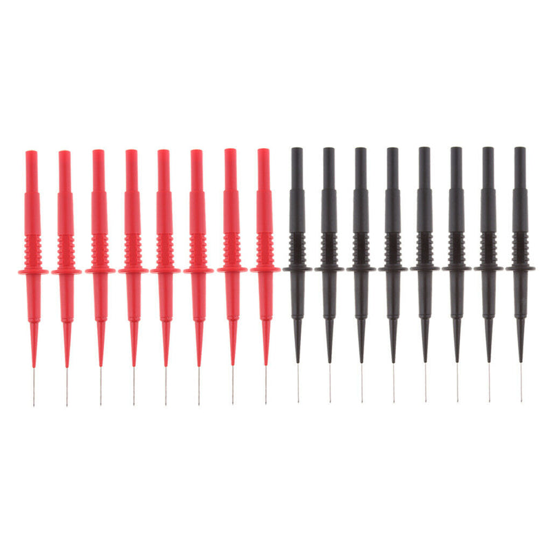 16 Pieces 600V Insulation Needle Multimeter Test Leads Probes +Banana Socket