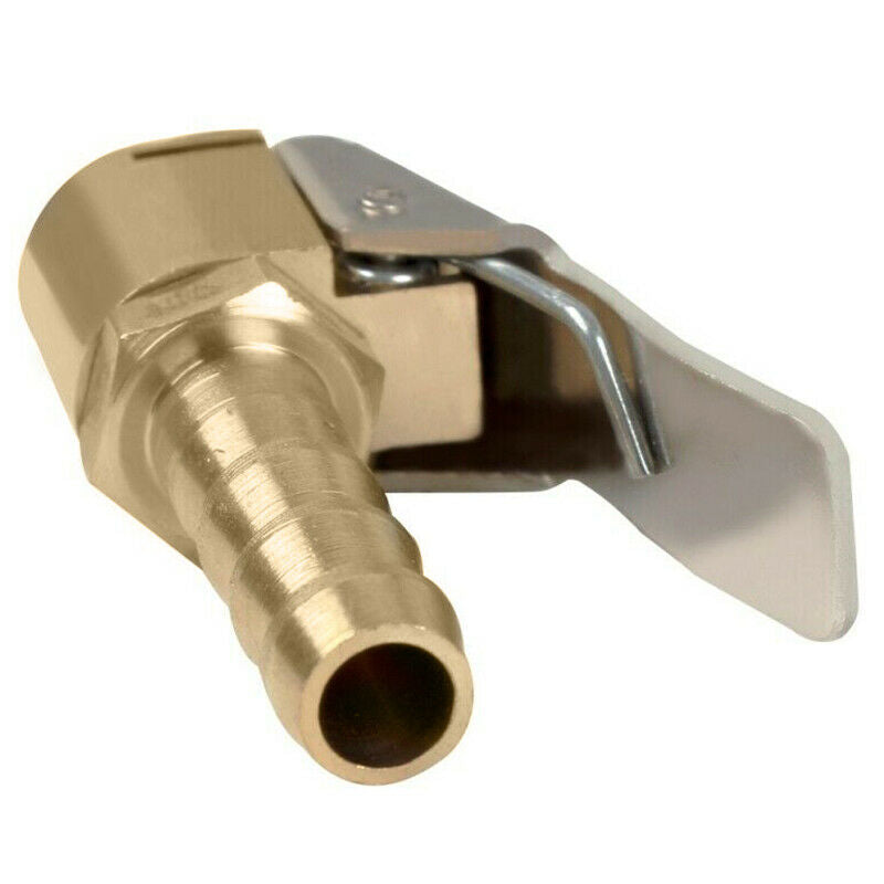 4Pc 6Mm Auto Air Pump Chuck Clip Car Truck Tyre Tire Inflator Valve Connect