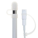 2Pcs Premium Silicone Soft Elastic Pencil Cap Holder Case + Pen Cable Adapter
