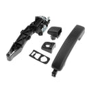 Car Outer Door Handle Left Chrome Sliding Left Side Door Handle Holder Fits for
