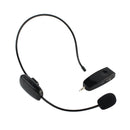 Wireless Microphone Headset Mic UHF Transmitter and Receiver USB Cable Adapter