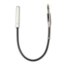 1/4 6.35mm Audio Cable Adapter Male to Female for Amplifier Earphone Headset