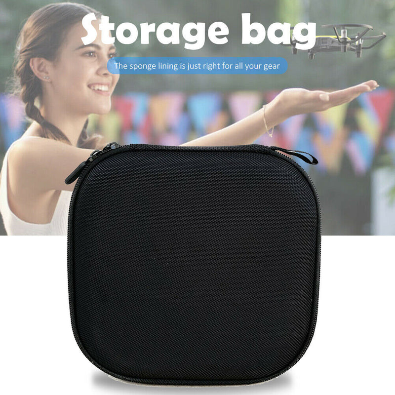 For DJI Tello RC Drone Carrying Case Dual Zipper Protective Storage Bag Black