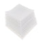 10 Pack Men Women 100% Cotton White Handkerchiefs Comfy Hanky Party Hankies