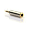 3 Pieces Headphone Audio Adapter Plug 2.5mm Male to 3.5 (1/8 inch) Female