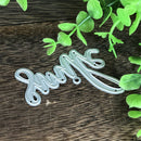 Smile Alphabet Metal Cutting Dies For DIY Scrapbooking Album Paper Cards .5