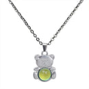 Fashion Color-changing Mood Necklace Women Banquet Jewelry For Party Dating