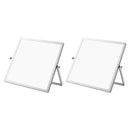 2pcs Kids Dry Erase White Board MessageBoard Durable to Do List Board 15x20cm