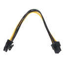 6Pin to 6Pin Male to Male PSU Motherboard Power Supply Extension Adapter Cab_kz