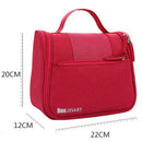 Purple Vanity Women Men Toilet Toiletry Kit Cosmetic Makeup Make Up Bag Cas