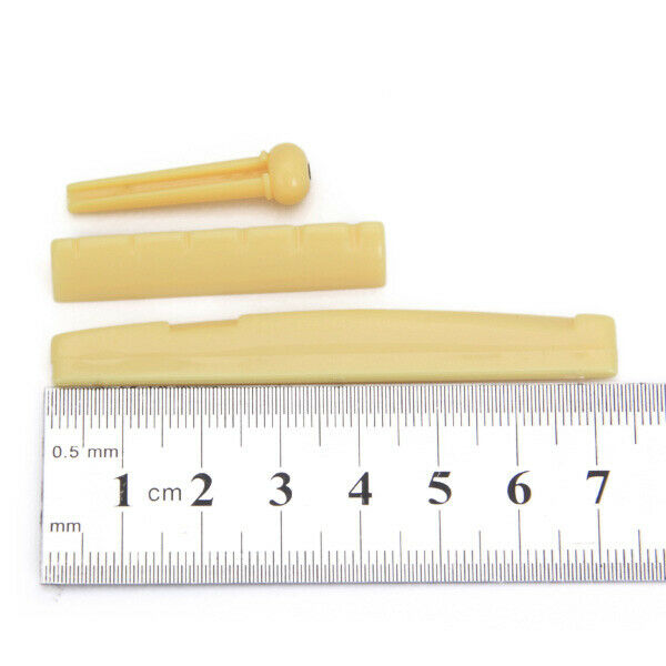 Acoustic Guitar Saddle / Bridge Pins / Musical Instrument for