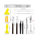 18Pcs Cricut Tool Set Craft Basic Supplies Home School Scrapbook Supplies Kit