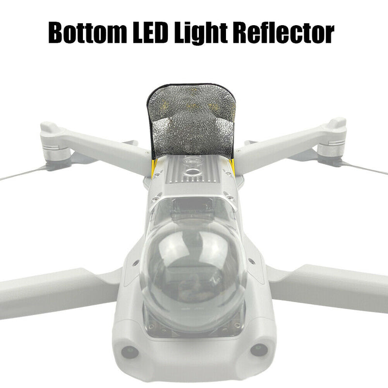 Easy Install Searchlight Bottom LED Light Reflector for DJI Mavic Air 2 Drone
