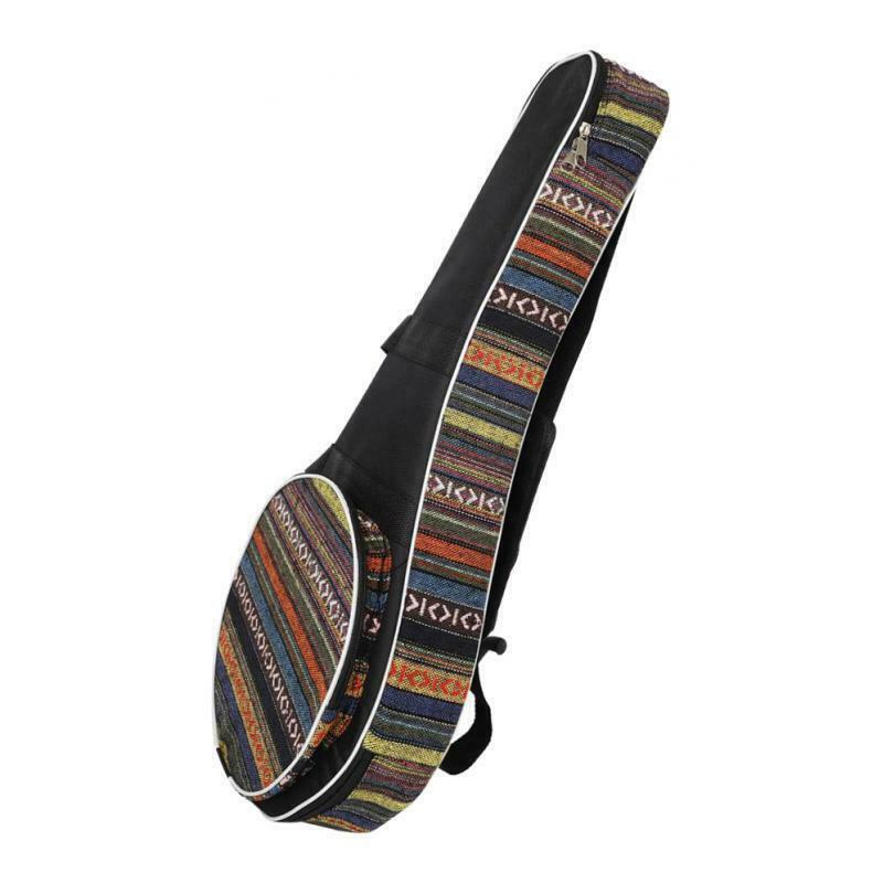 Heavy Duty Mandolin Bag With Padding Oxford Cloth Ajustable Strap Backpack