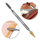 Brass Top Edge Dye Roller Oil Pen Applicator Belt Finisher Leather Craft Tools