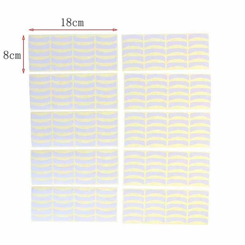 100 pairs extend patches papers eyes under pads eyelash extensions paper patc TO