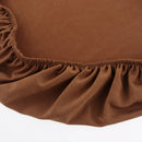 Pack of 6Pcs Round Washable Chair Seat Slipcovers Bar Stool Cover Dust-proof