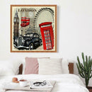 London City 5D Full Drill Round Diamond Painting Embroidery Kits Craft Gift