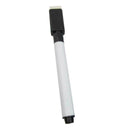 10pcs Kids Stationery Black Ink Marker Pens with Erasers Marker Gift Pens W2Z0