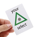 1set ESP prediction card magic tricks stage props illusion magician props FT BX