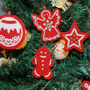 10pcs DIY Full Drills Diamond Painting Special Shape Christmas Tree Pendant