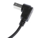 90 Degree Down Angle USB2.0 Male to USB Type B Data Sync Charging Cable