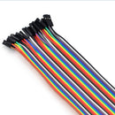 Reliable Quality 40pcs 10cm 1p-1p female to Female jumper wire Dupont cable  JR