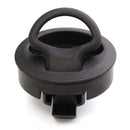 4Pcs Round Black Flush Pull Slam Latch for RV Boat Marine Deck Hatch Door R