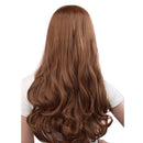 Map Of Beauty Long Loose Wave Wigs For Women Heat Resistant Black Light Dar