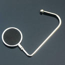 6pcs Zinc Alloy Metal Hooks Table Straight Hook Bag Stocks Hanger Universal