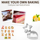 Religion Christian Baptism Fancy Cross Biscuit Fondant Stainless Steel CuttSEAU