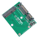 Standard MSATA SSD to 2.5 Inch SATA Adapter Converter Card Board Laptop Desk_kz