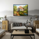 Full Round Drill 5D DIY Diamond Painting House Wall Picture Mosaic (B120)