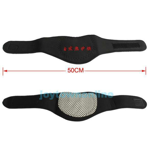 Magnetic Therapy Neck  Spontaneous Heating Headache Belt Neck Massager Collar ~